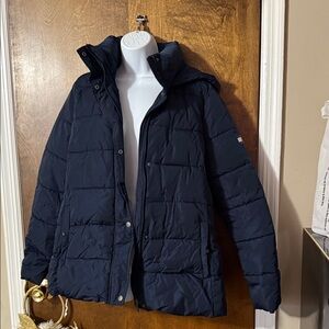 Tommy Hilfiger Dark Blue Puffer Jacket